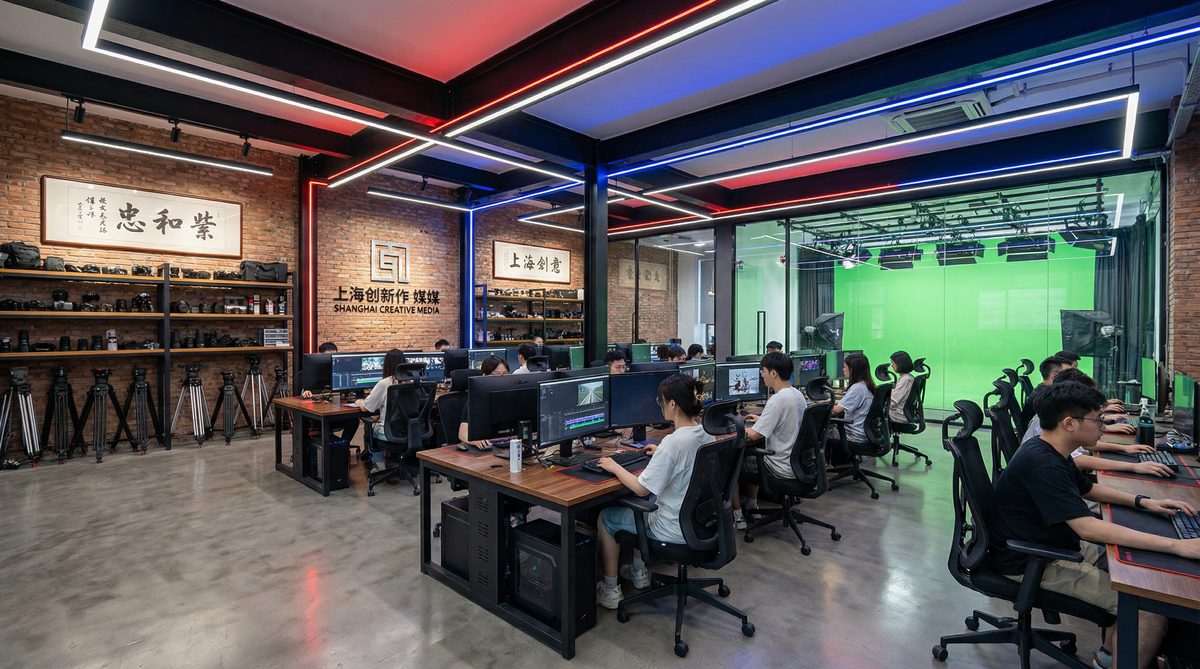 蜜桃影视传媒公司办公室